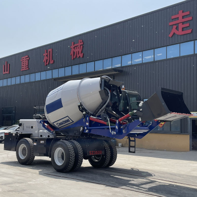 SZ3600 Self Loading Concrete Mixer Truck