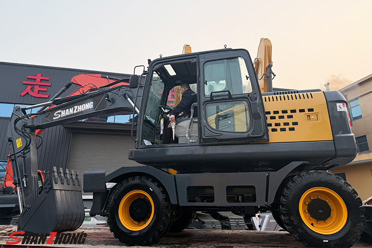 SZL150 дугуйт экскаватор