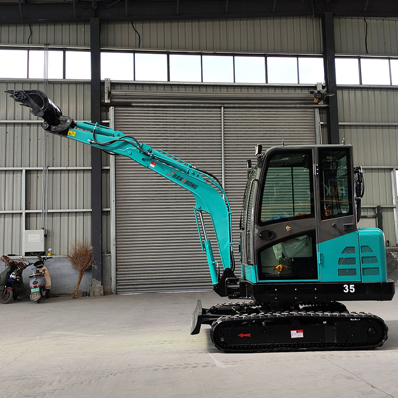 Miniexcavadora de cadenas de 4 toneladas