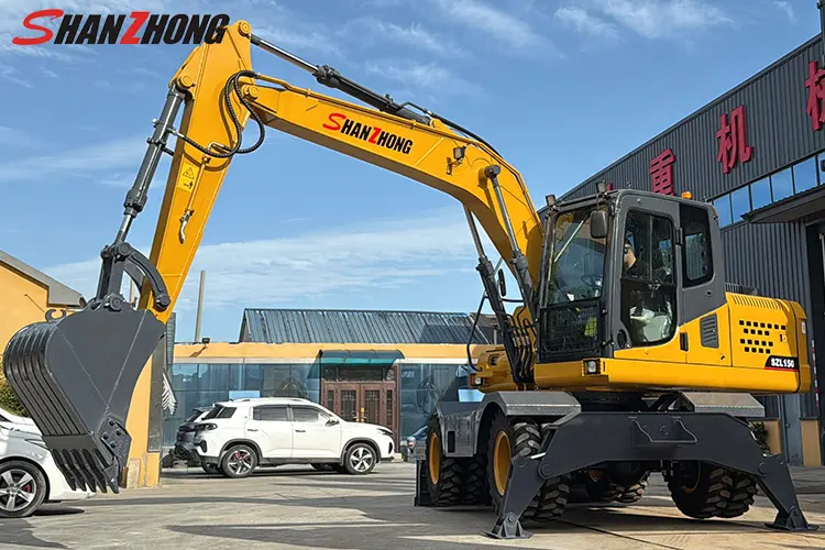 Колесный экскаватор Shanzhong SZL150 Колесный экскаватор Shanzhong SZL150