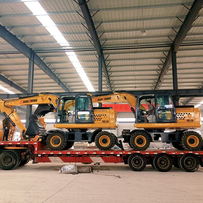 SZL135 g'ildirakli ekskavator